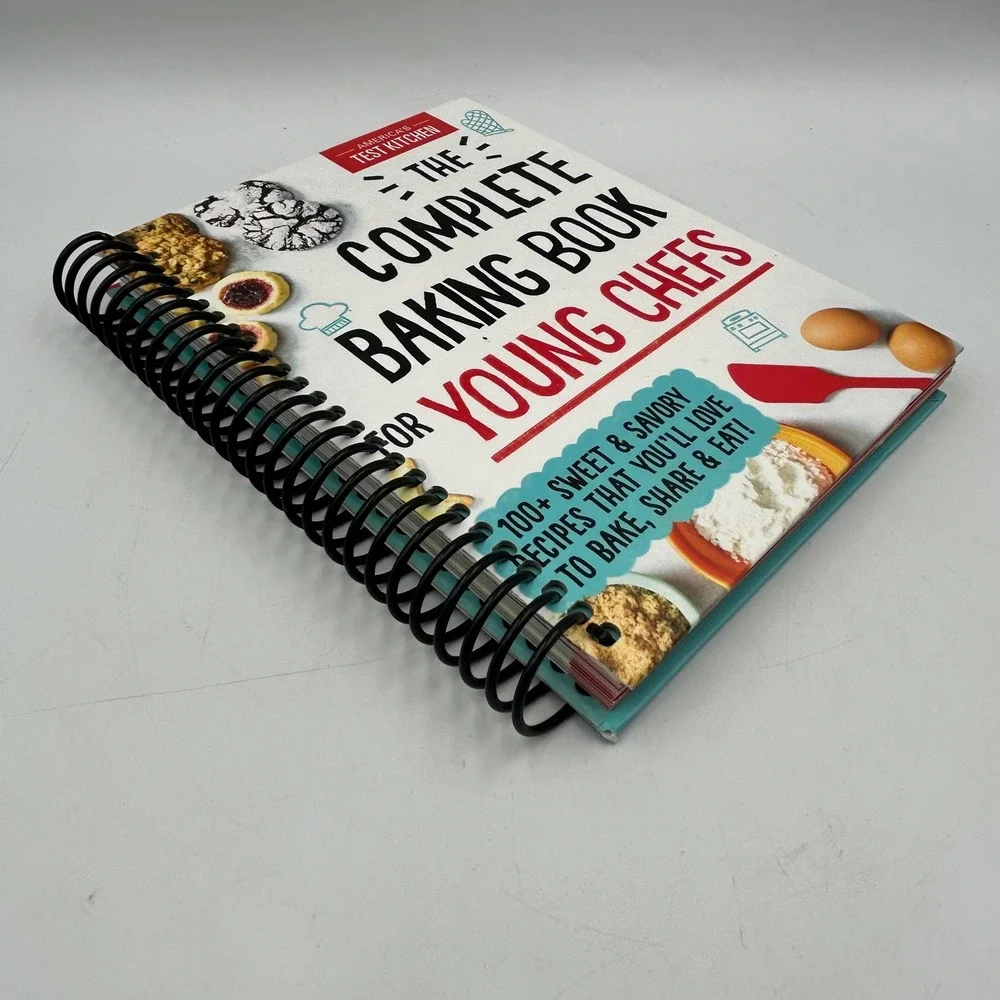 America's Test Kitchen Baking Book Spiral Bound EUC
